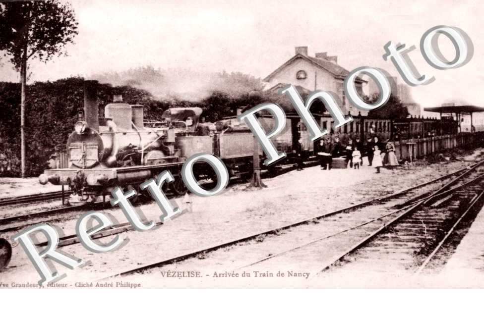 arrivee du train de Nancy