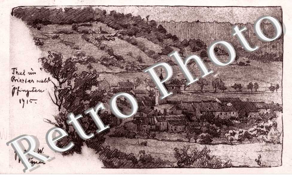 carte dessin - feldpostkarte