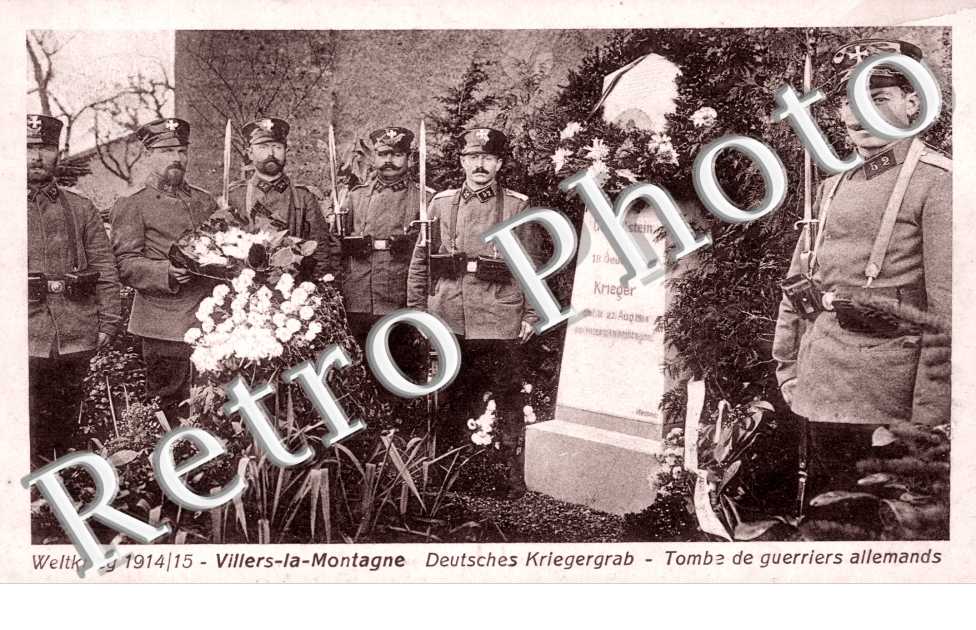 tombes de guerriers allemands