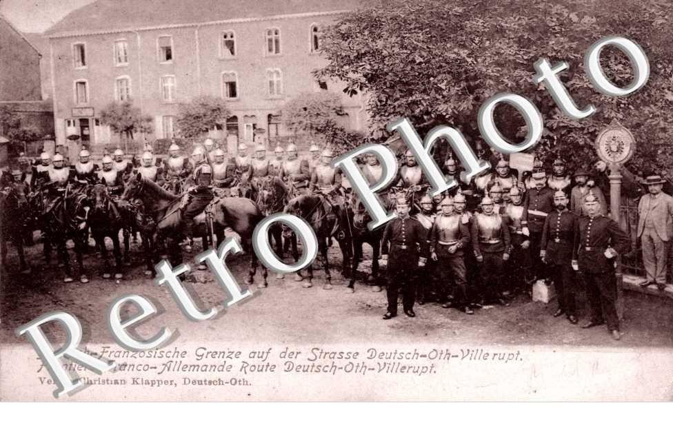 frontiere franco-allemande Route Deutsch-Oth-Villerupt
