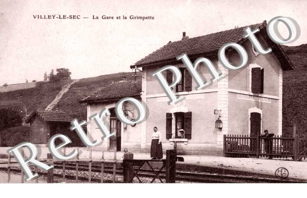 la gare et la grimpette