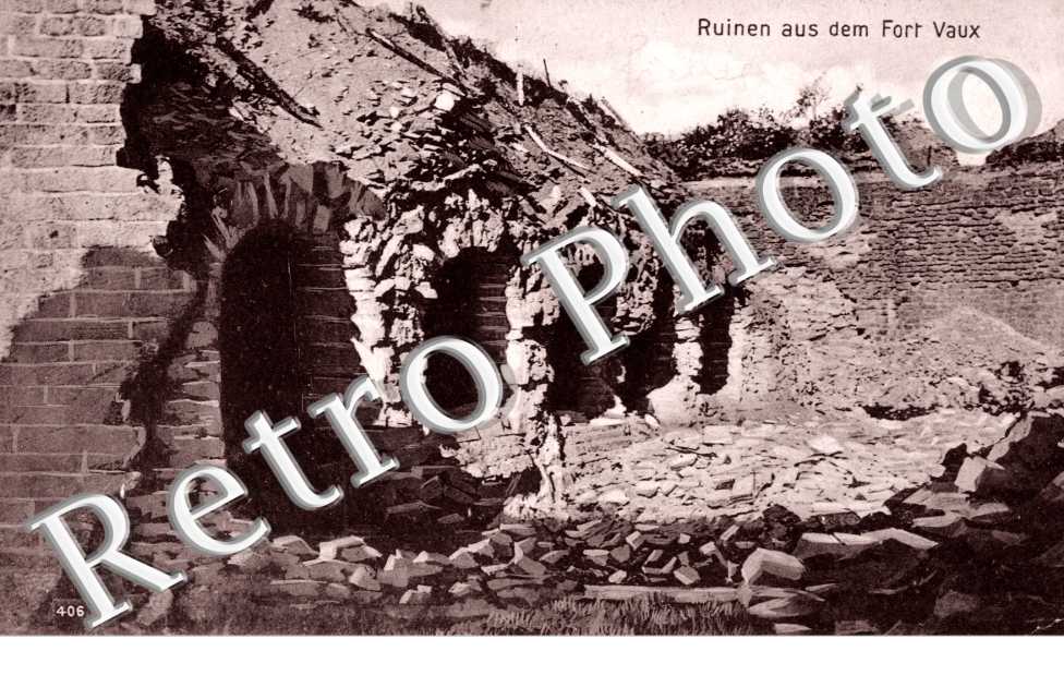 ruines aus dem Fort vaux