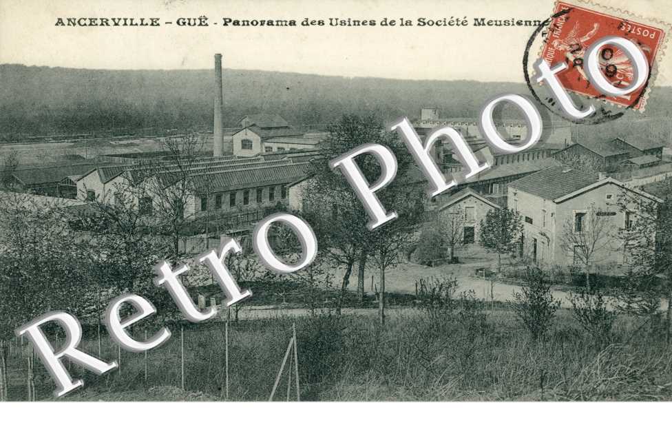 Gue - Panorama des usines de la societe meusienne