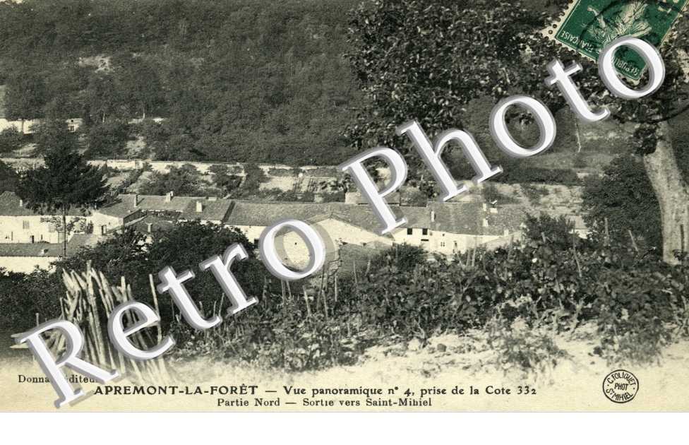 Apremont-la-Foret Vue panoramique n°4 prise de la cote 332