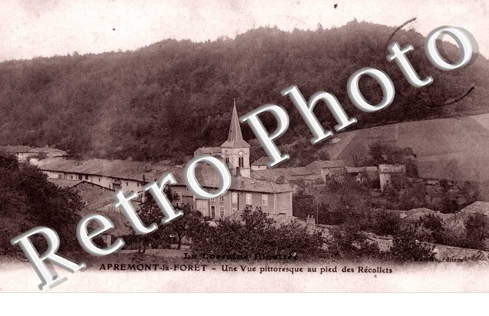 Une vue pittoresque au pied des recollets