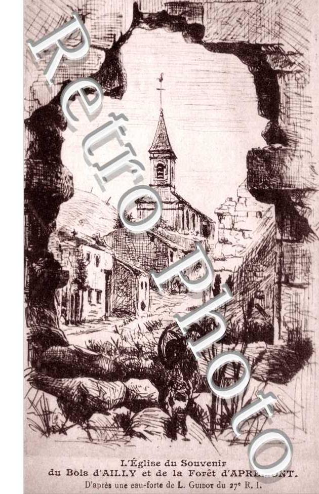 l'eglise du souvenir du bois d'ailly