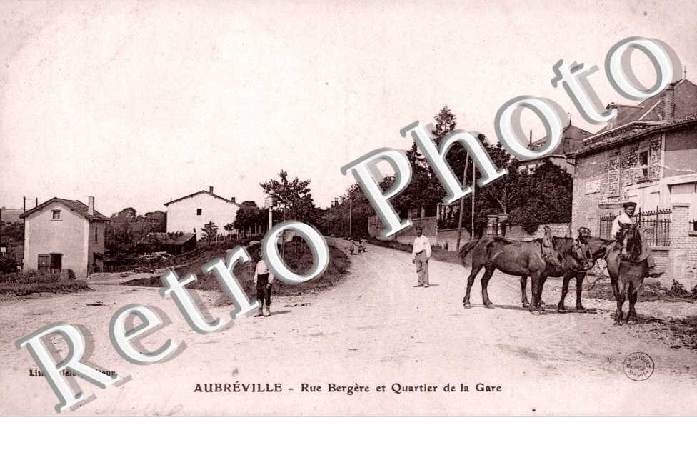 Rue Bergere et quartier de la gare
