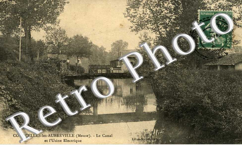 le canal et usine electrique