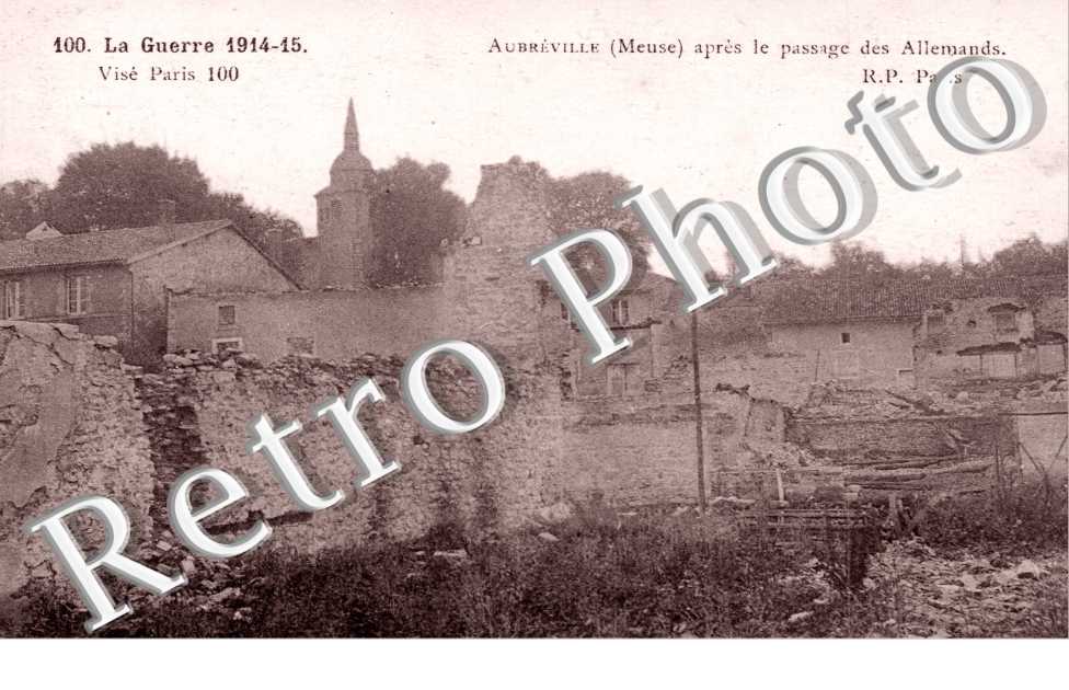 Apres le passage des Allemands