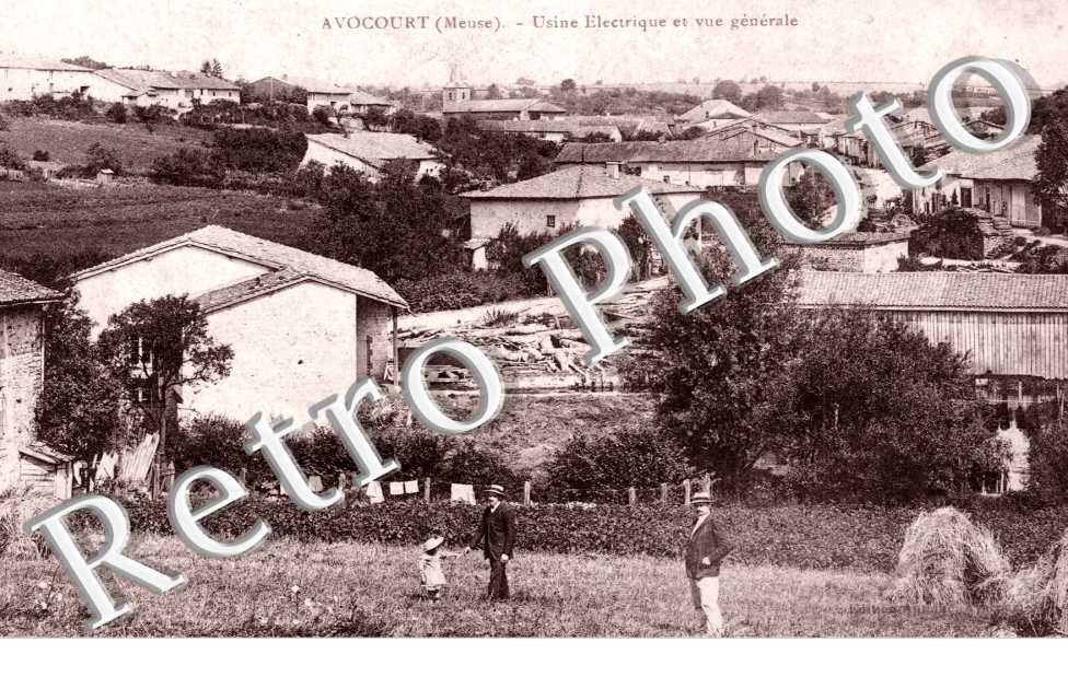 Usine electrique et vue generale