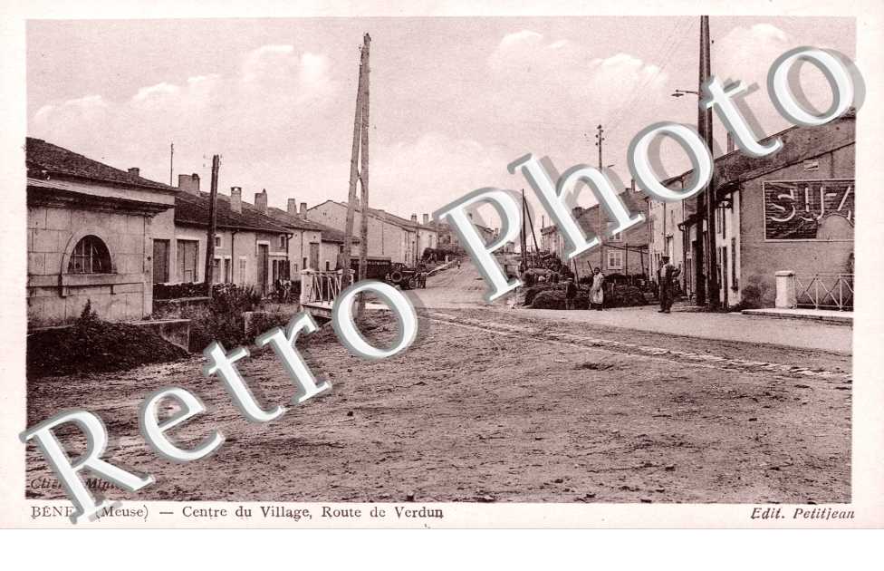 Centre du village - route de Verdun