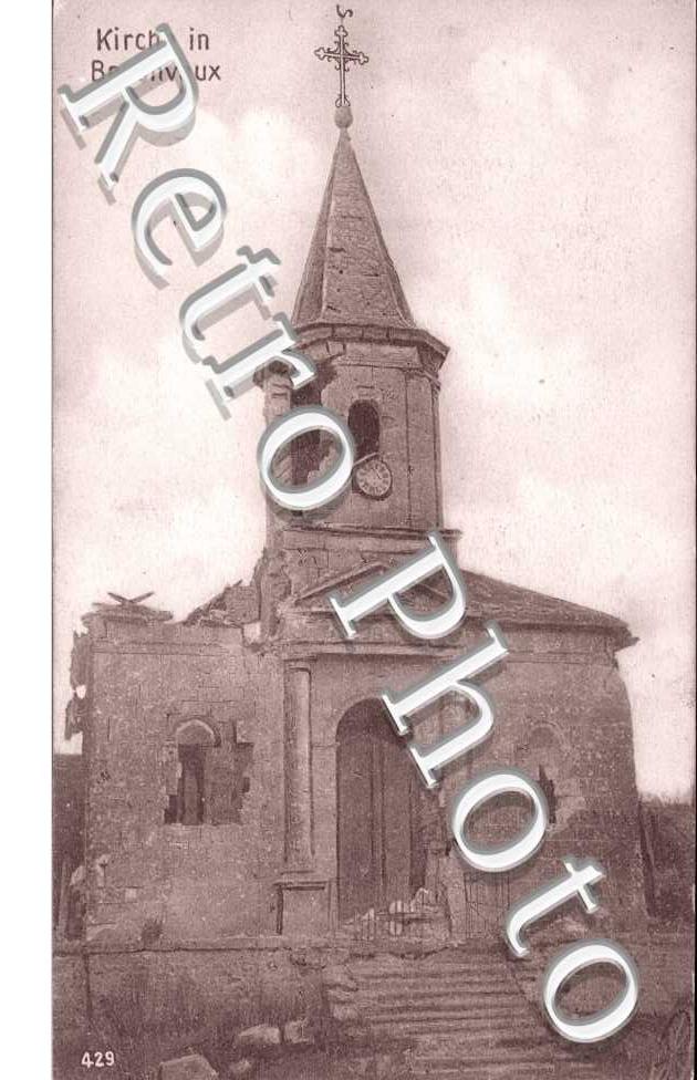 kirche  - feldpostkarte