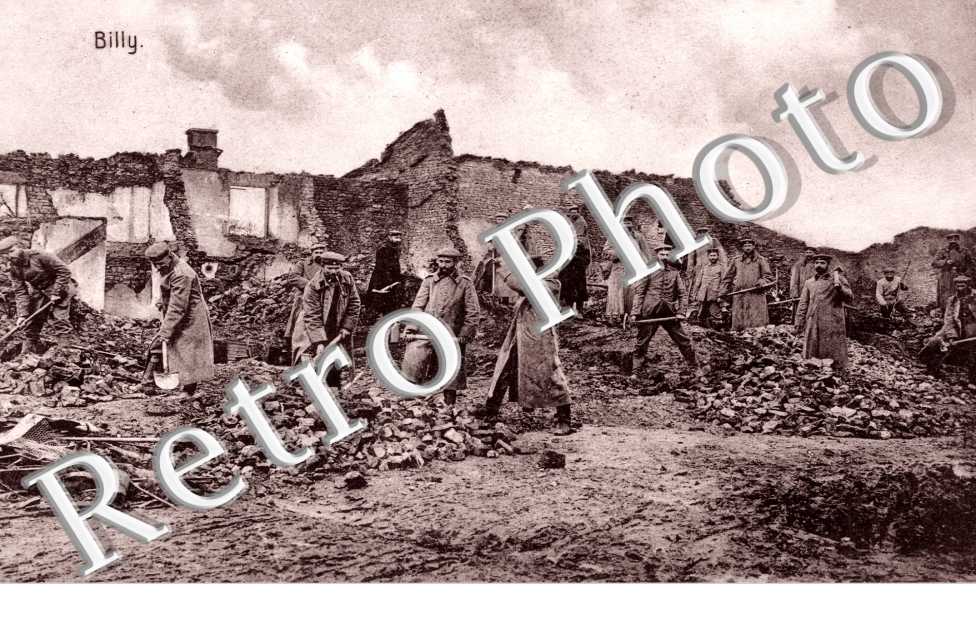(ruines)  - feldpostkarte
