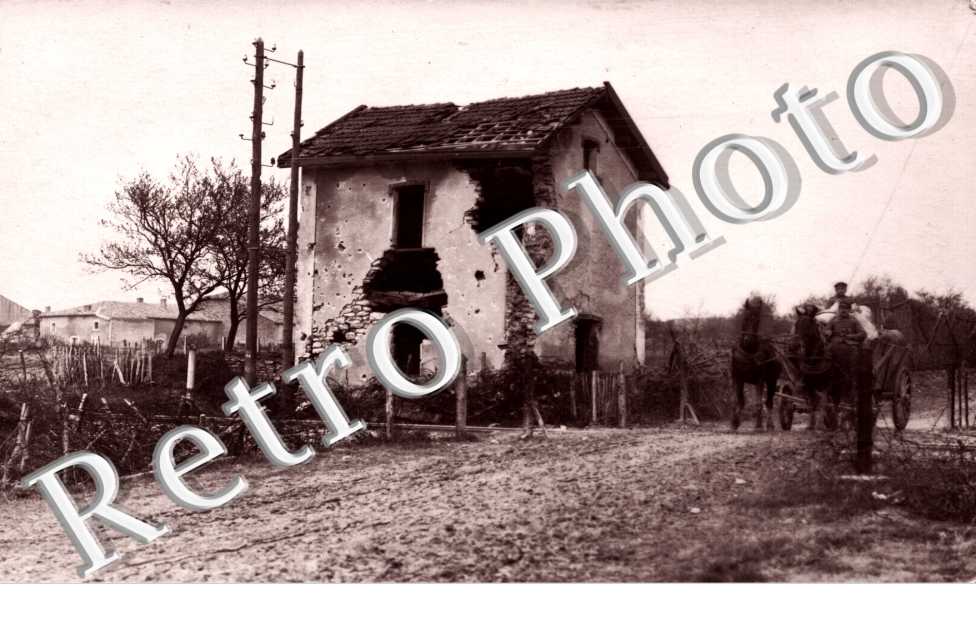 une maison en ruines