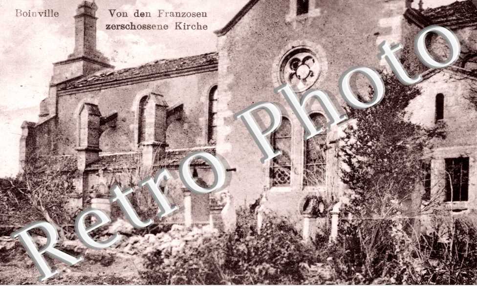 kirche  - eglise en 1916
