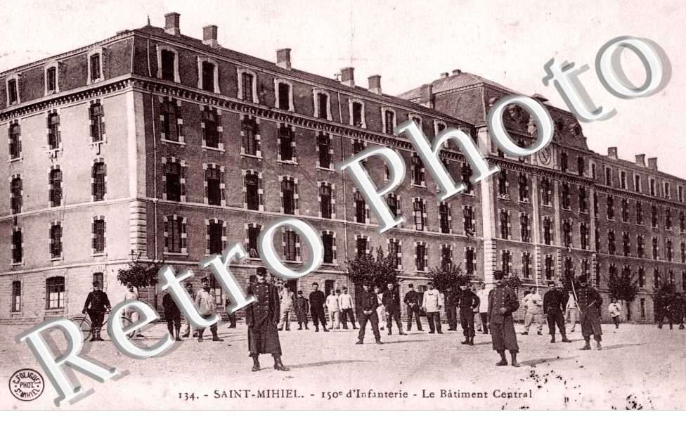 150e d'infanterie - le batiment central