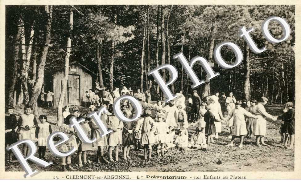 preventorium, les enfants au Plateau