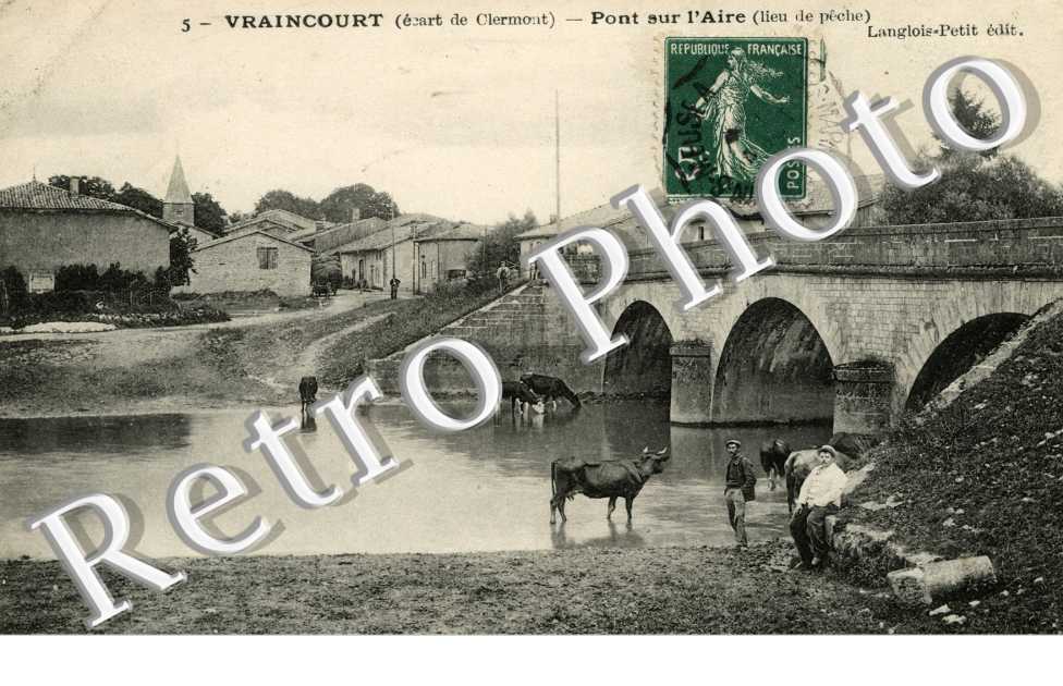 Vraincourt - Pont sur l'Aire
