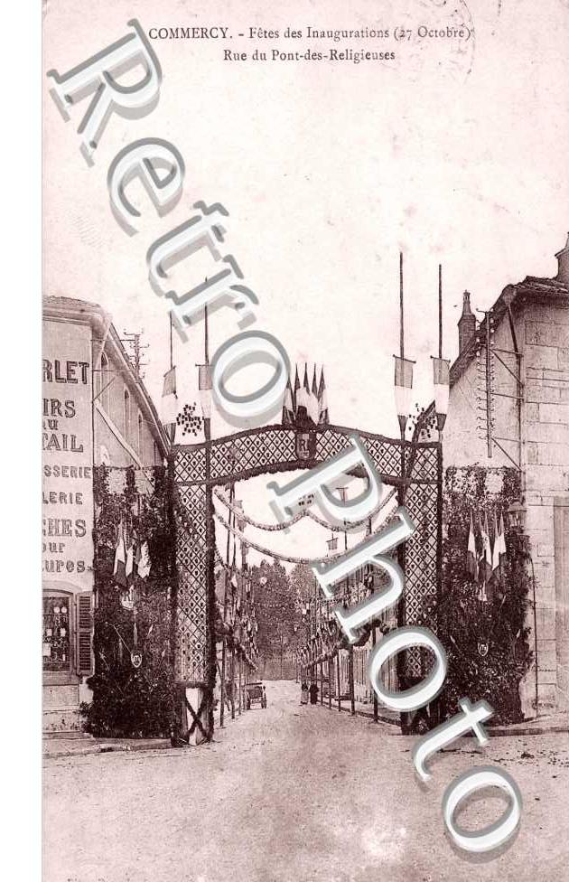 Fetes des inaugurations  - rue du pont des religieuses