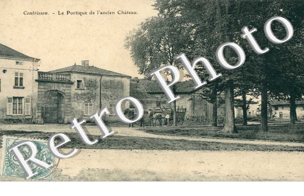 le portique de l'ancien chateau