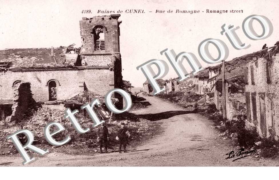 Ruines - rue de Romagne