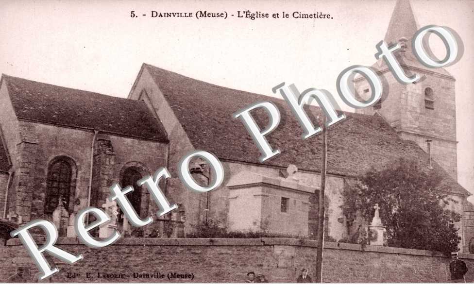 L'eglise et le cimetiere