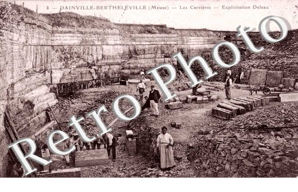 Bertheleville - Les carrieres - exploitation Deleau