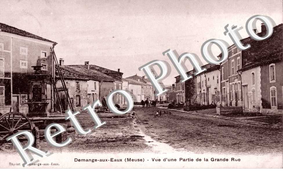 Vue d'une partie de la grande rue
