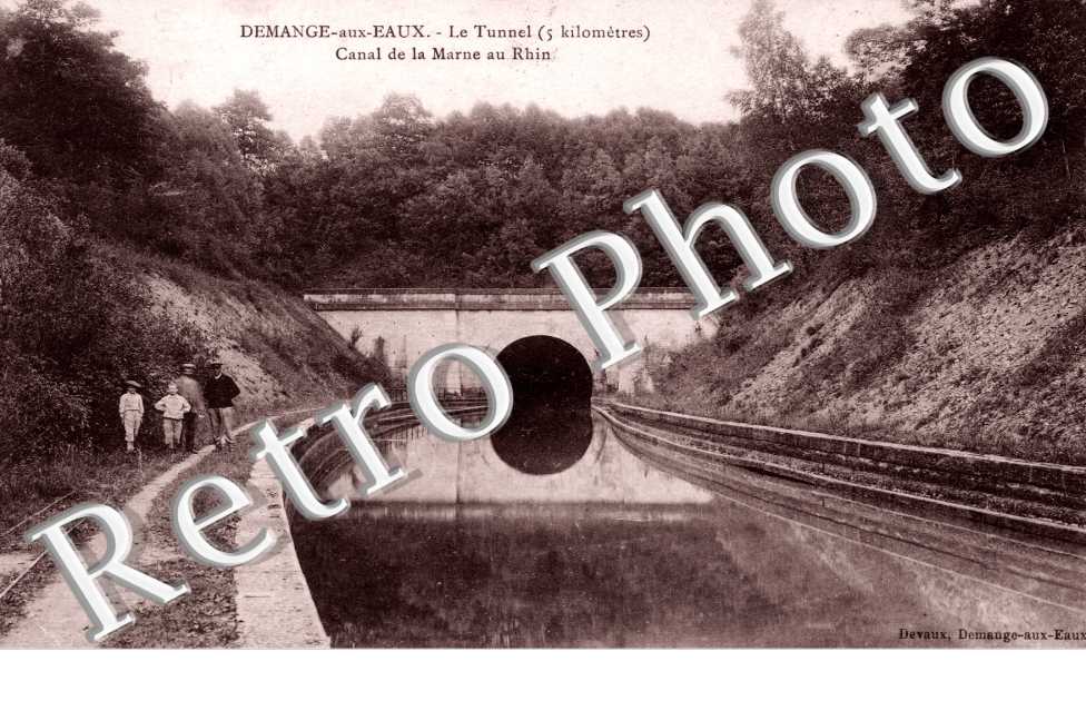 Tunnel - canal de la marne au Rhin