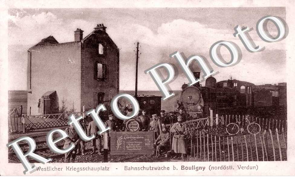 Westlicher Kriegschauplatz - bahnschutzwache - LOCOMOTIVE