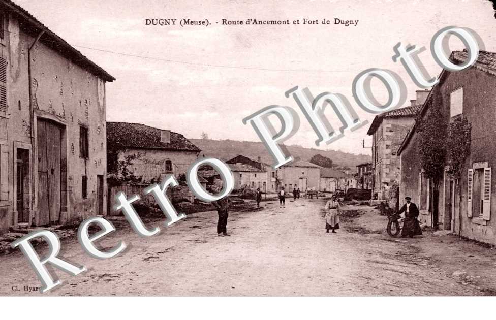 Route d'Ancemont et Fort de Dugny