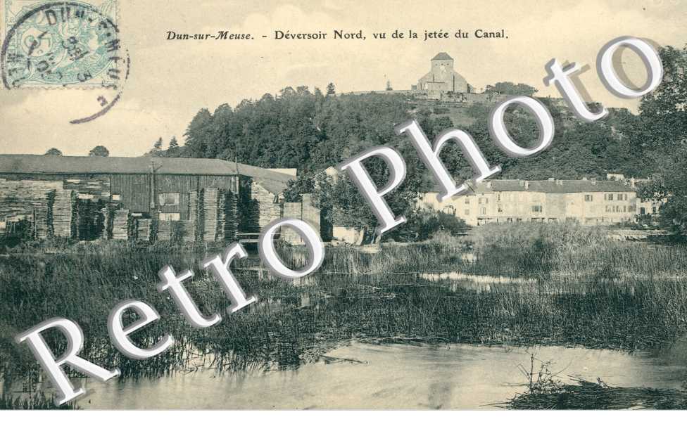 Deversoir Nord, Vue de la Jetee du Canal