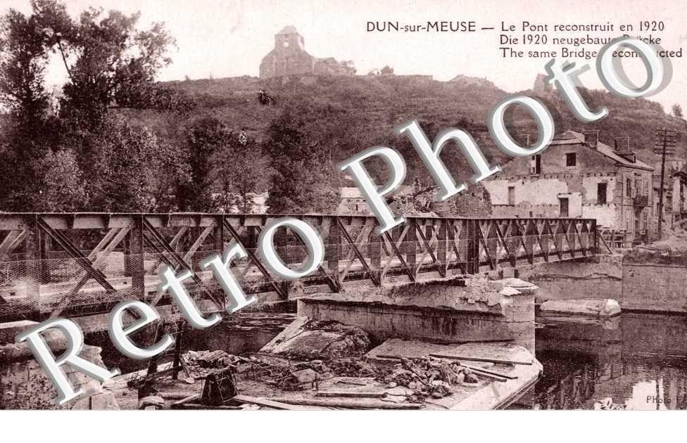 Le Pont reconstruit en 1920