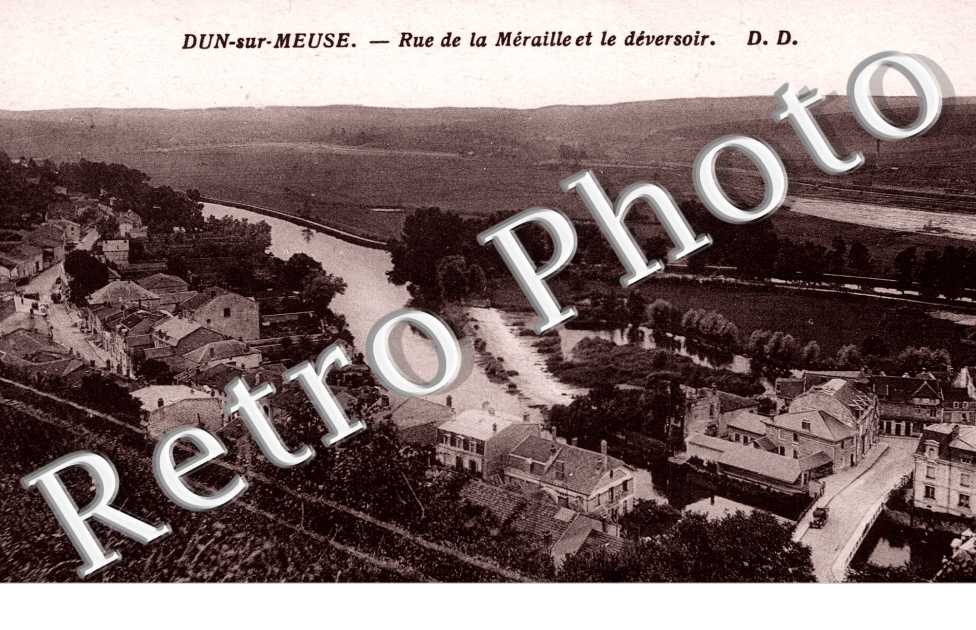 Rue de la Meraille et le deversoir