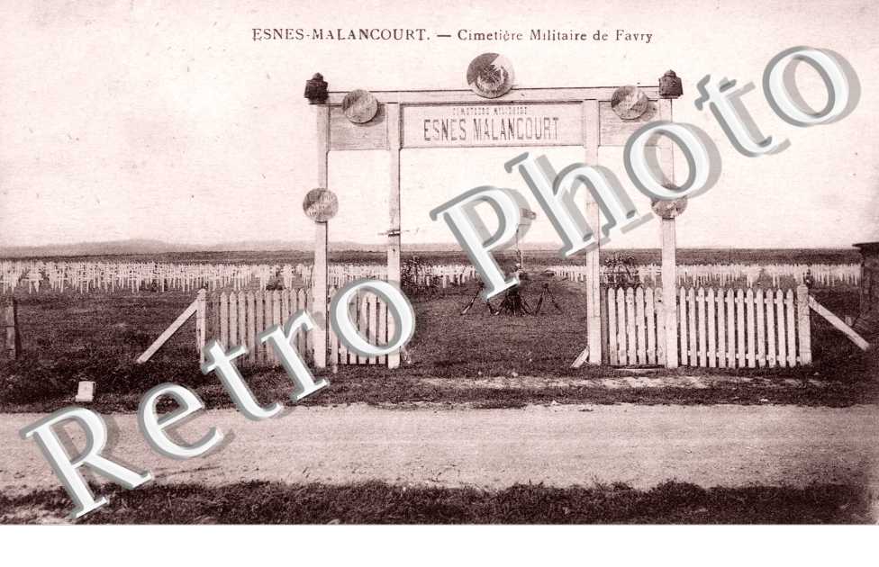 Malancourt cimetiere militaire de Favry