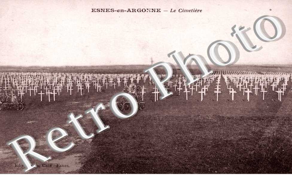 Esnes en Argonne le cimetiere