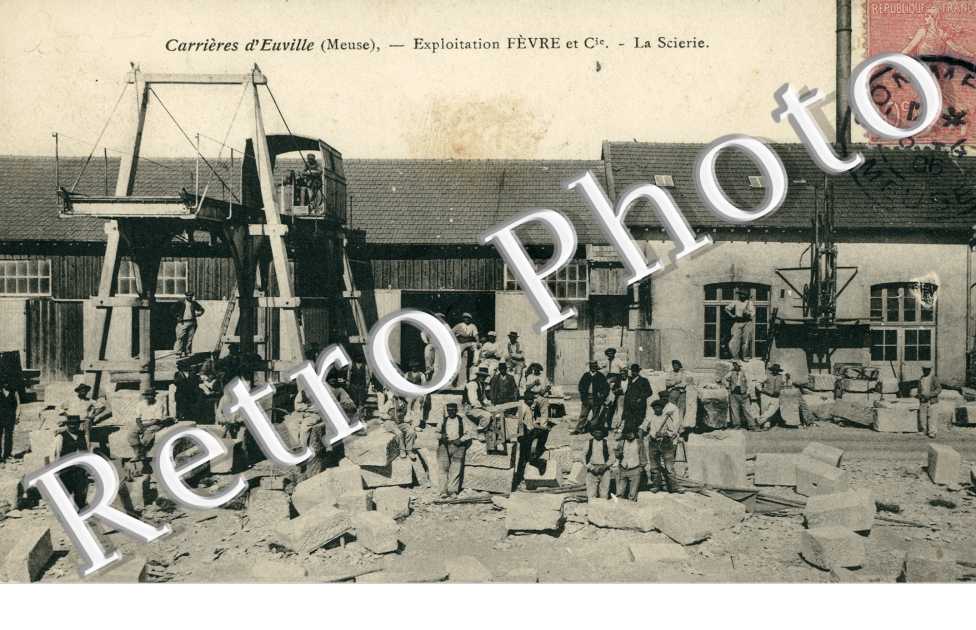 exploitation Fevre et Cie - la scierie (belle carte animee)