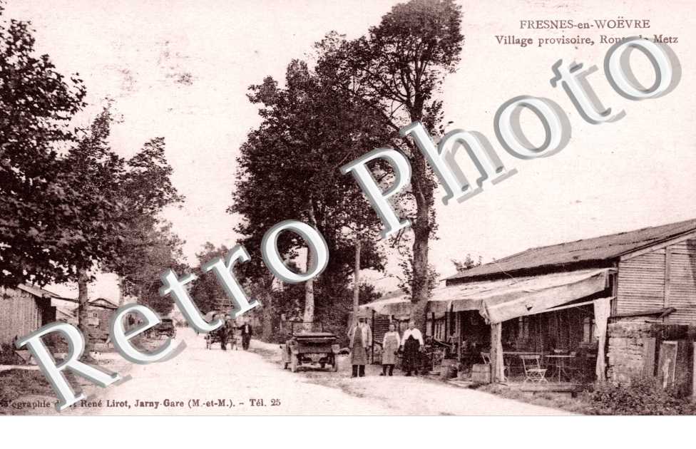 village provisoire route de Metz
