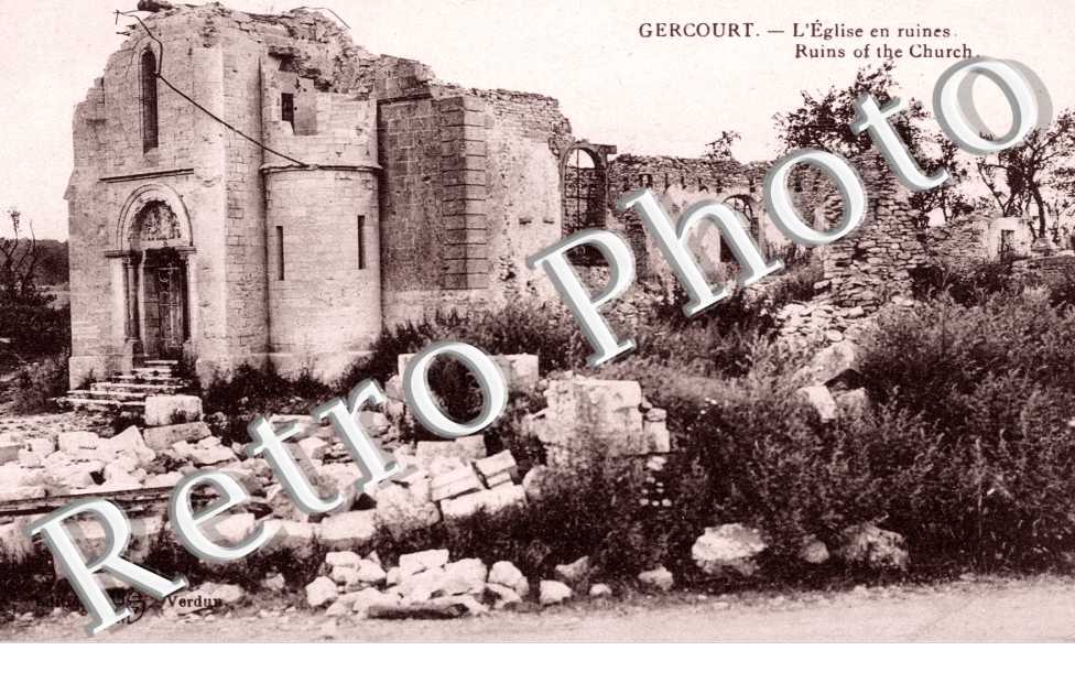 l'Eglise en ruines