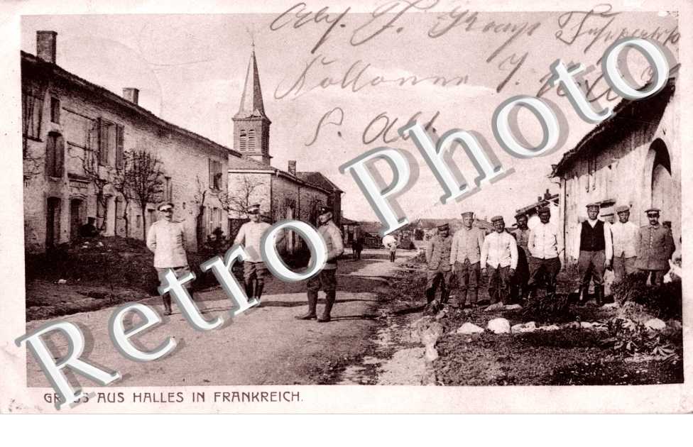 Gruss aus Halles in Frankreich