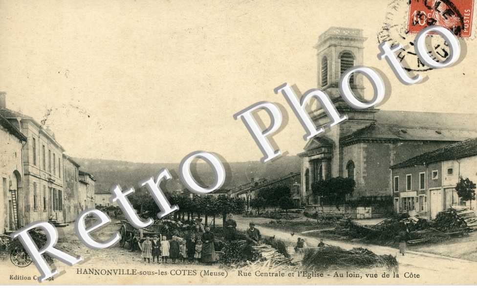 Rue Centrale et l'Eglise