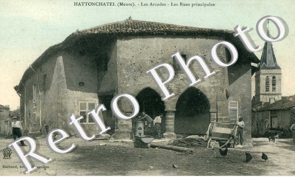 les arcades - les rues principales