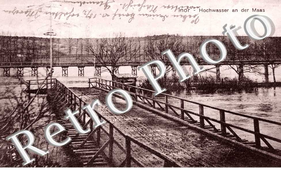 Hochwasser an der Maas