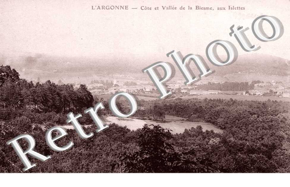 L'Argonne, Cote et Vallee de la Biesme aux Islettes