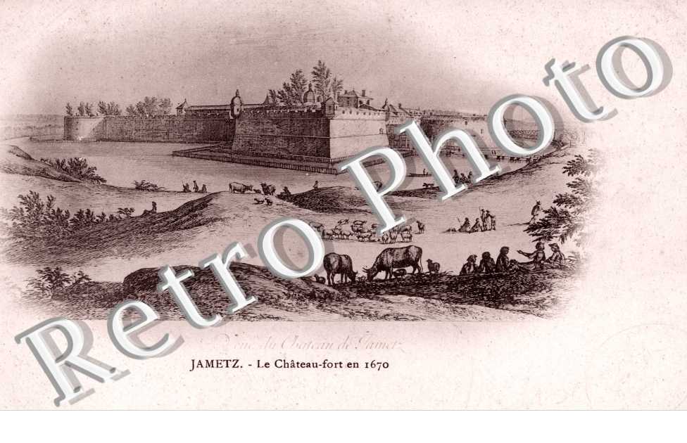 Le Chateau fort en 1670