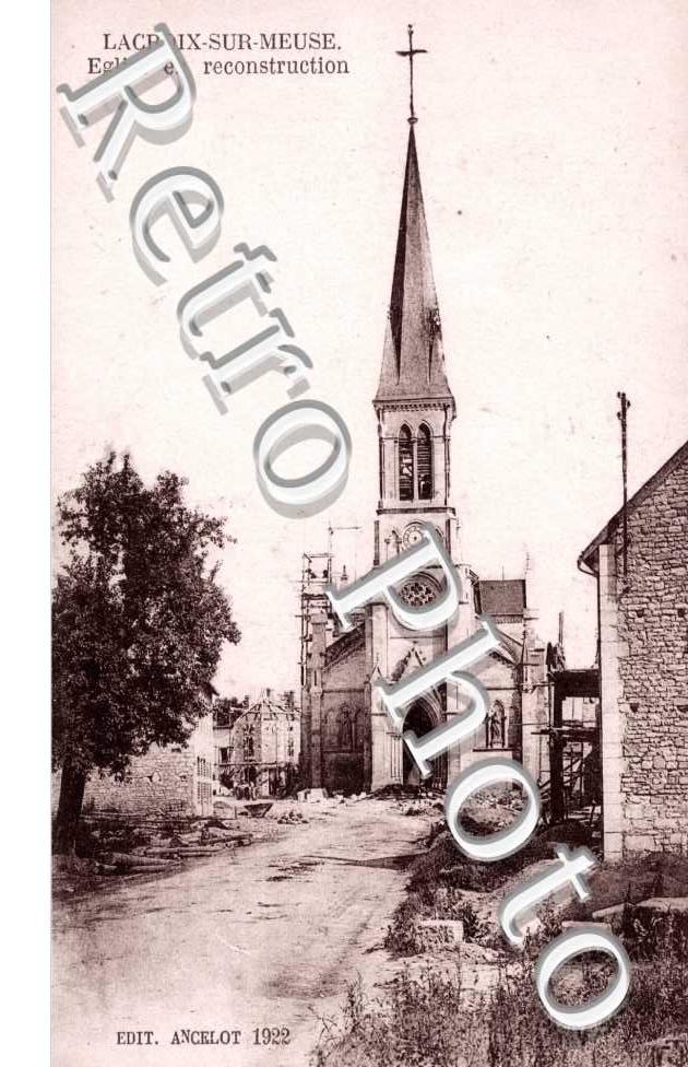 Eglise en reconstruction