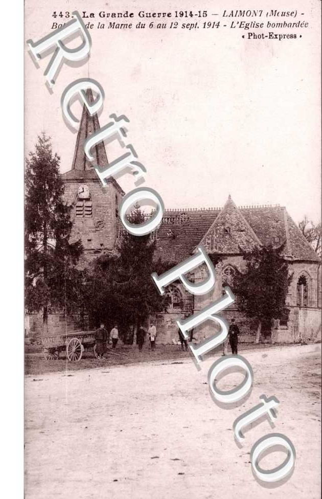 Eglise bombardee