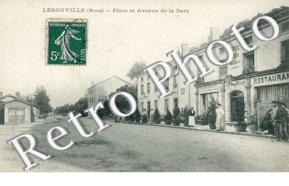 Place et Avenue de la Gare
