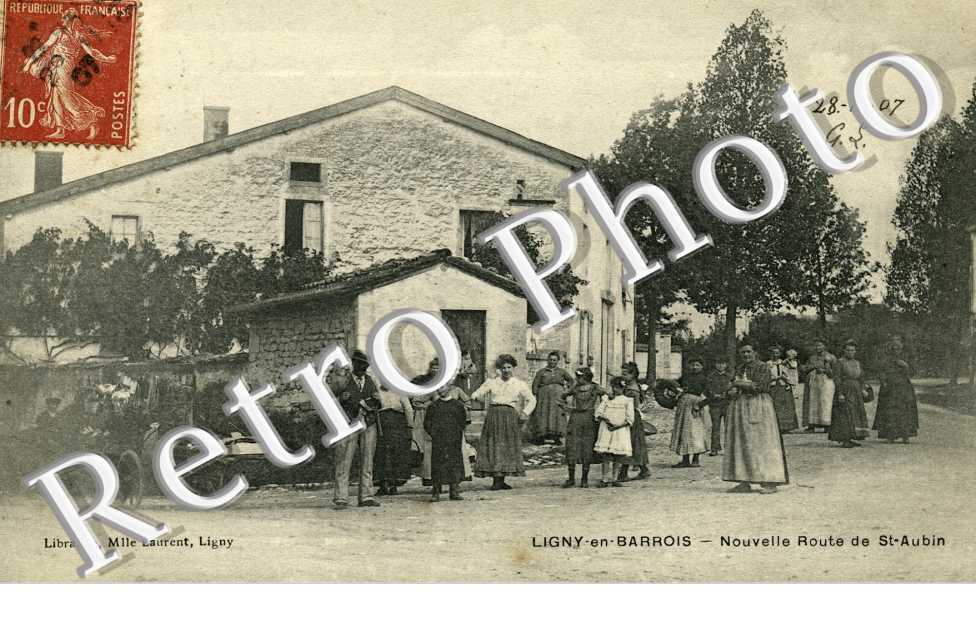 nouvelle route de Saint Aubin