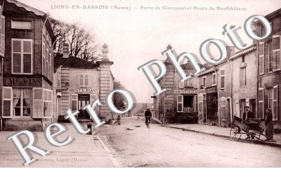 Ligny-en-Barrois, Porte de Givauvral et Route de Neufchateau